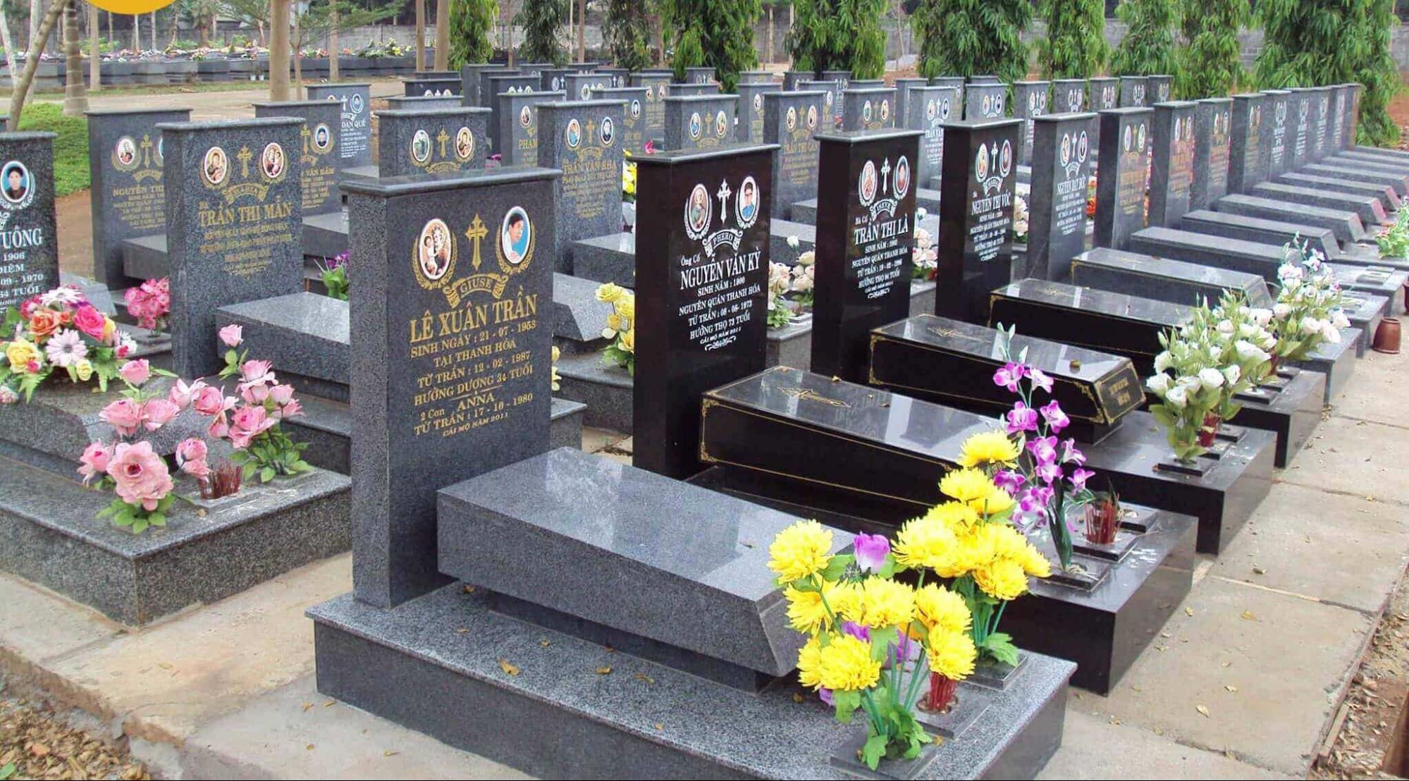 Xu hướng thiết kế mộ đá công giáo hiện nay Xu hướng thiết kế mộ đá công giáo hiện nay