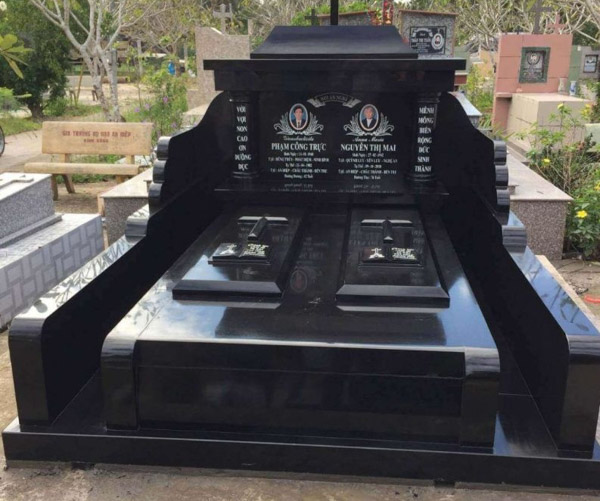 Mộ đôi Vũng Tàu từ Đá Granite Mộ đôi Vũng Tàu từ Đá Granite