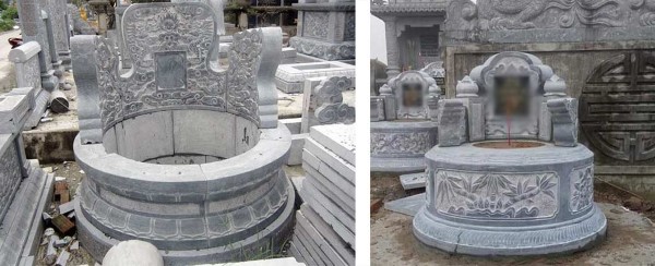 Mộ đơn xanh rêu tròn Mộ đơn xanh rêu tròn