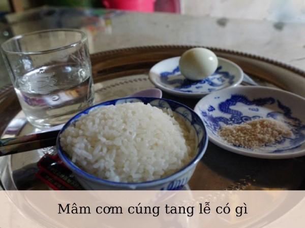 Mâm cơm cúng cho người đã mất Mâm cơm cúng cho người đã mất