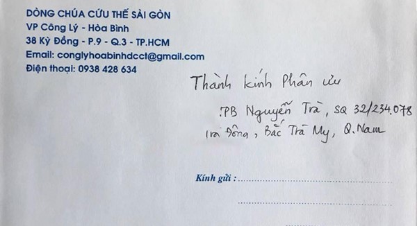 Cách viết phong bì đám ma dưới danh nghĩa doanh nghiệp
