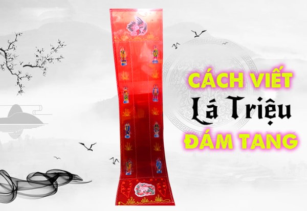 Hướng dẫn viết lá Triệu đúng quy tắc Hướng dẫn viết lá Triệu đúng quy tắc